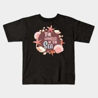 The Wonder Of The Sea Kids T-Shirt